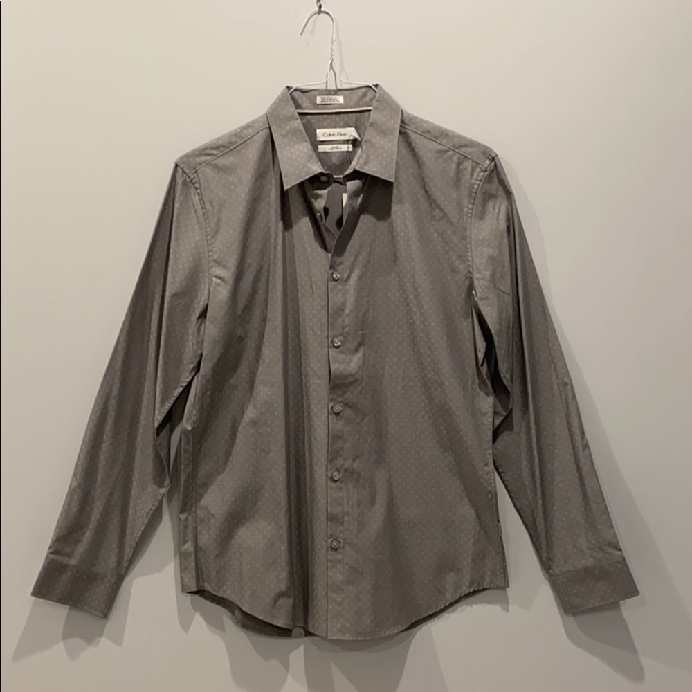 Calvin Klein slim fit button down shirt